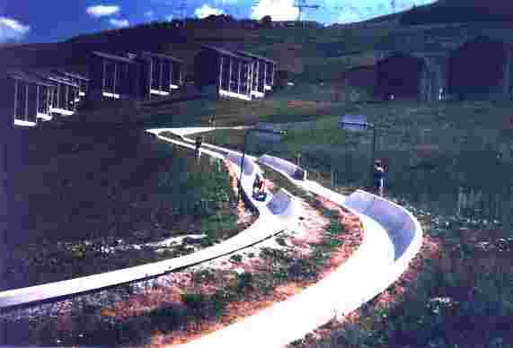Pistes de luge 